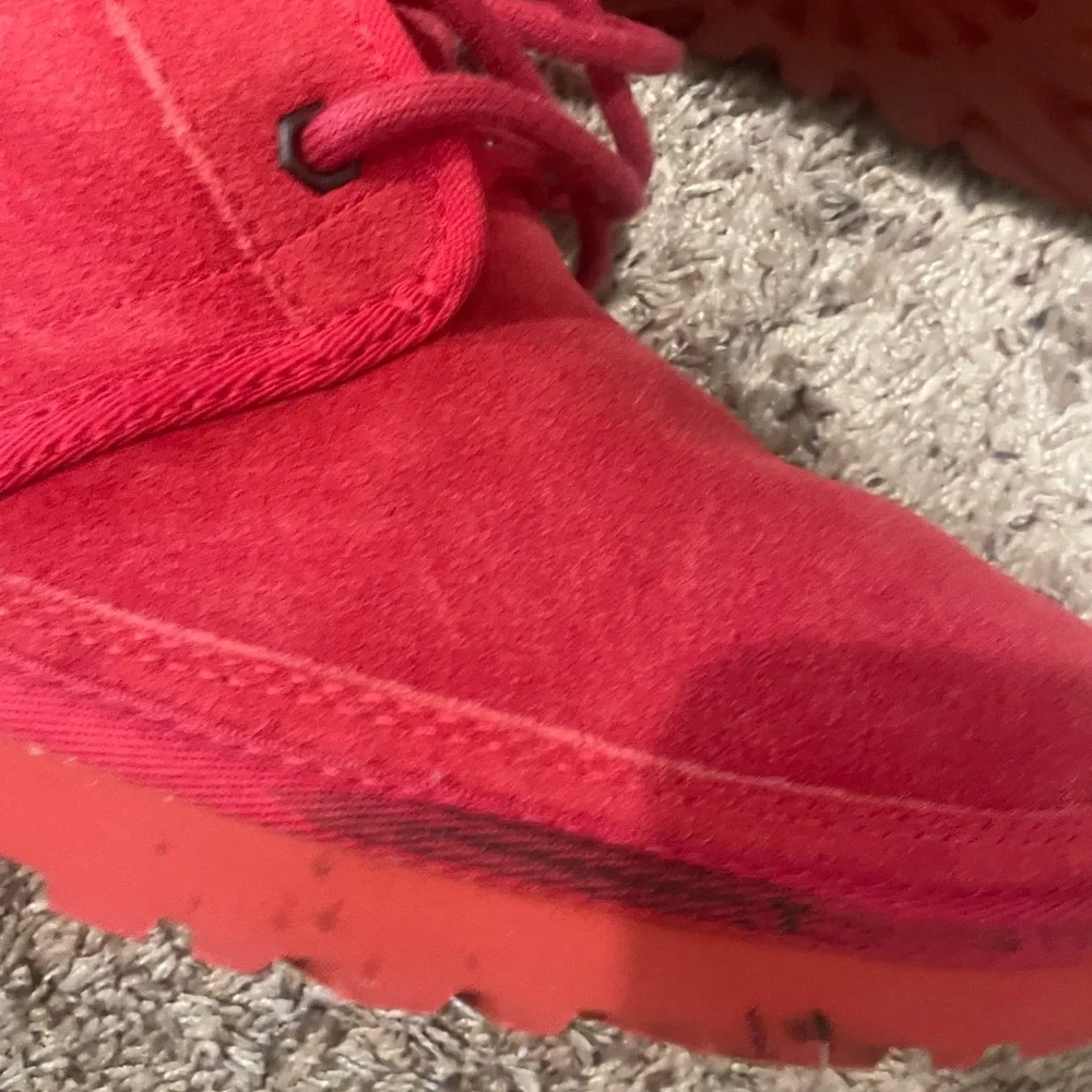 Red Ugg Neumel Boots - Picture 3 of 3
